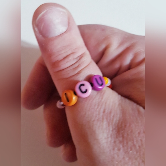 ICU Ring (I See You) Handmade Jewelry Hand Crafted NEW s9-12 - Picture 2 of 15